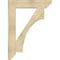 Ekena Millwork Westlake Slat Rough Sawn Bracket, Douglas Fir, 6"W x 34"D x 46"H BKT06X34X46WTL06RDF - alternate 4